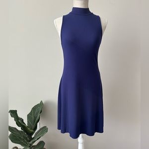 Zenana Outfitters Mini Sleeveless Navy Dress Medium